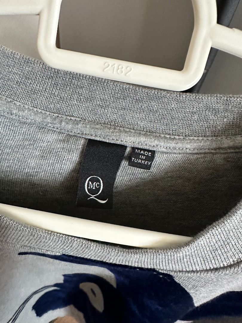 Alexander mcqueen clearance grey sweatshirt