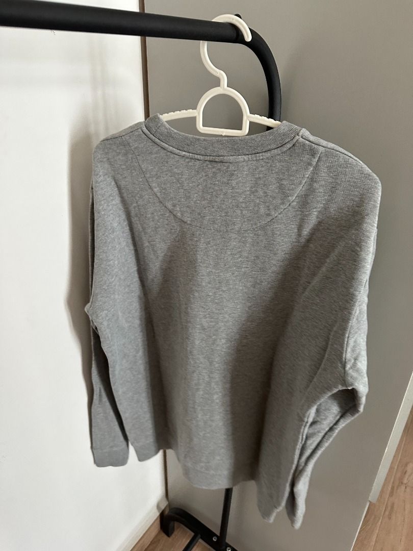 Alexander mcqueen sweatshirt grey online