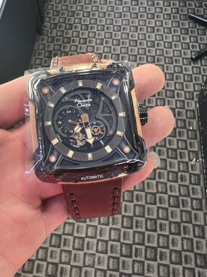 ALEXANDRE CHRISTIE AUTOMATIC ROSE GOLD 3039MA Men s Fashion