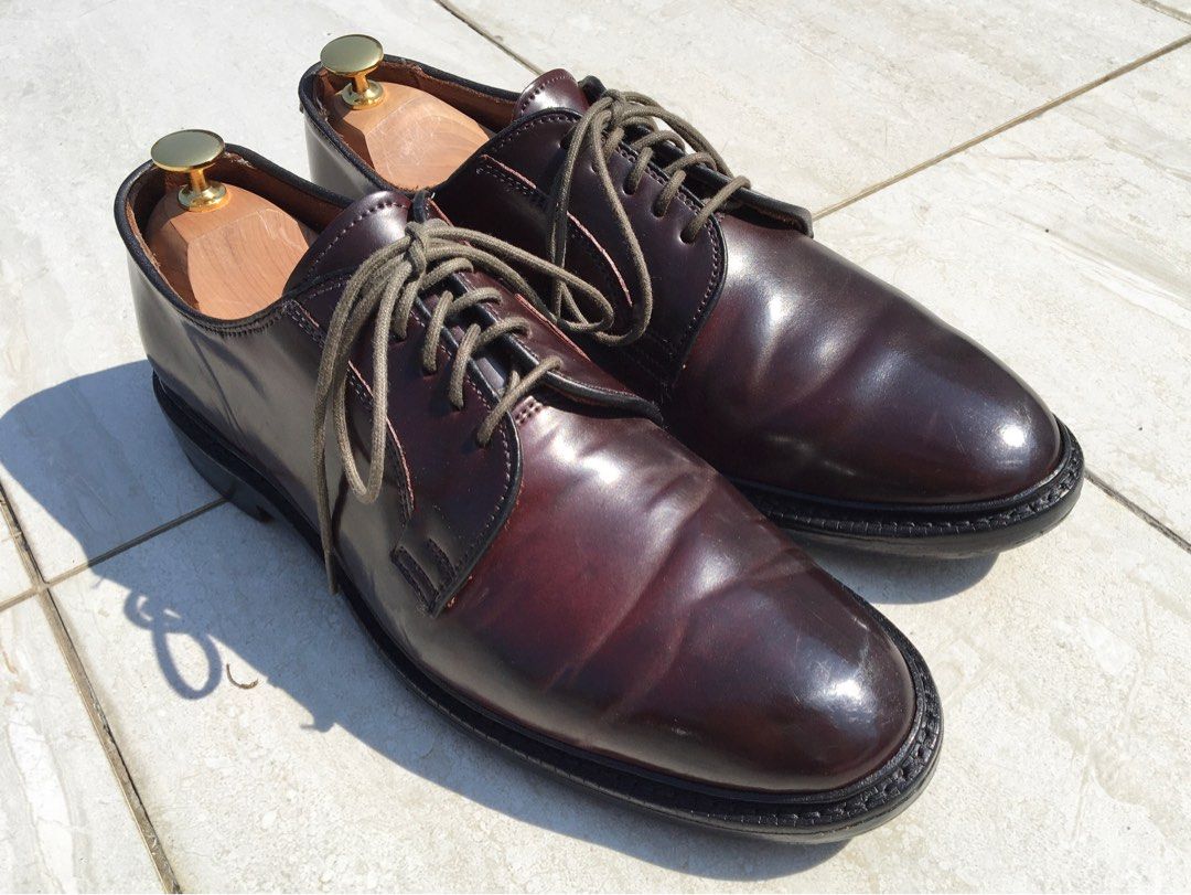 Leeds shell cordovan outlet derby shoe