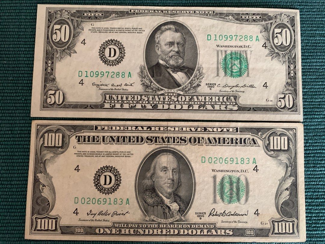 50 Dollars (Federal Reserve Note; small portrait) - United States