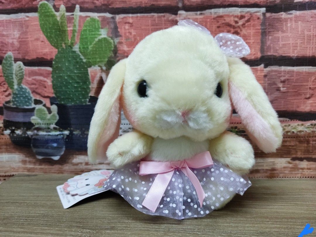 Amuse Loppy Bunny Rabbit plush Hobbies Toys Toys Games on