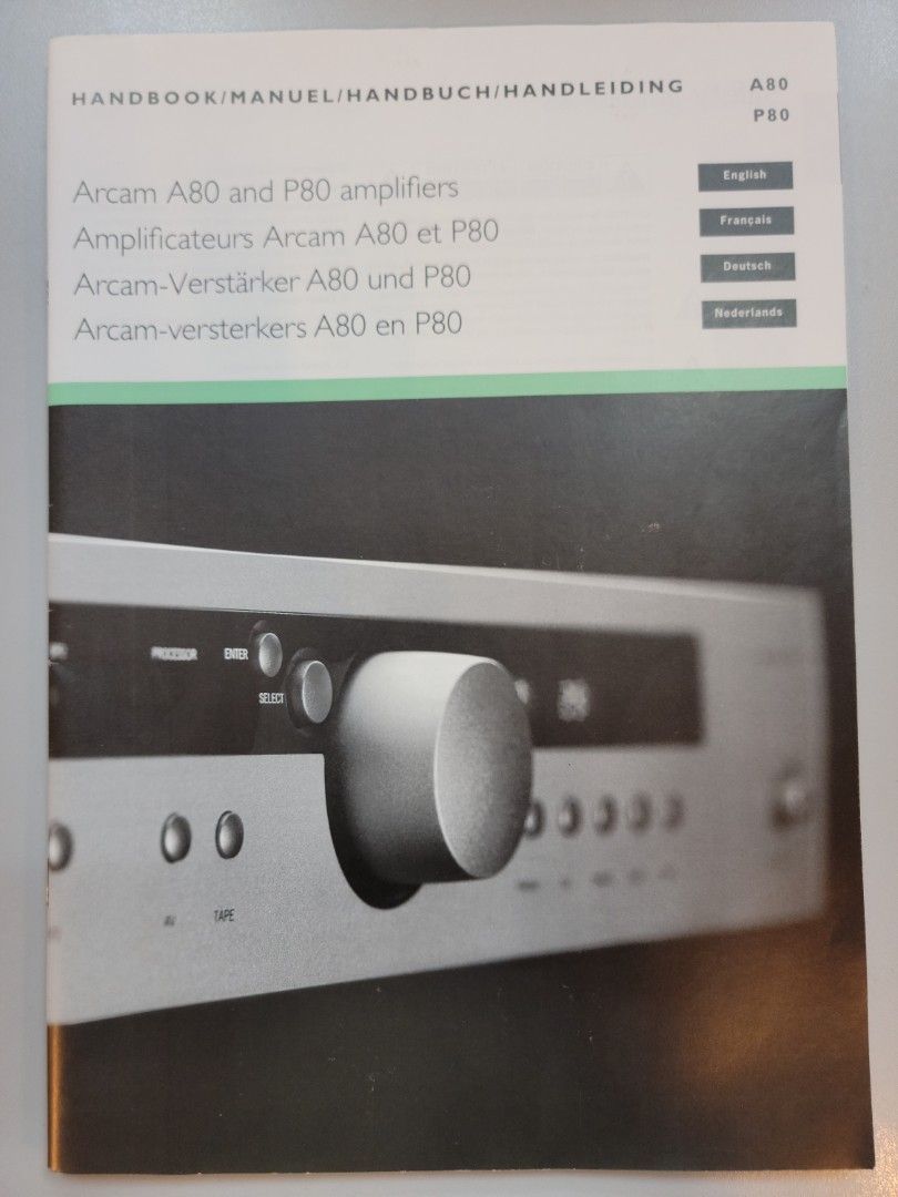 Arcam A80 Intergrated Amplifier.444668671689369603
