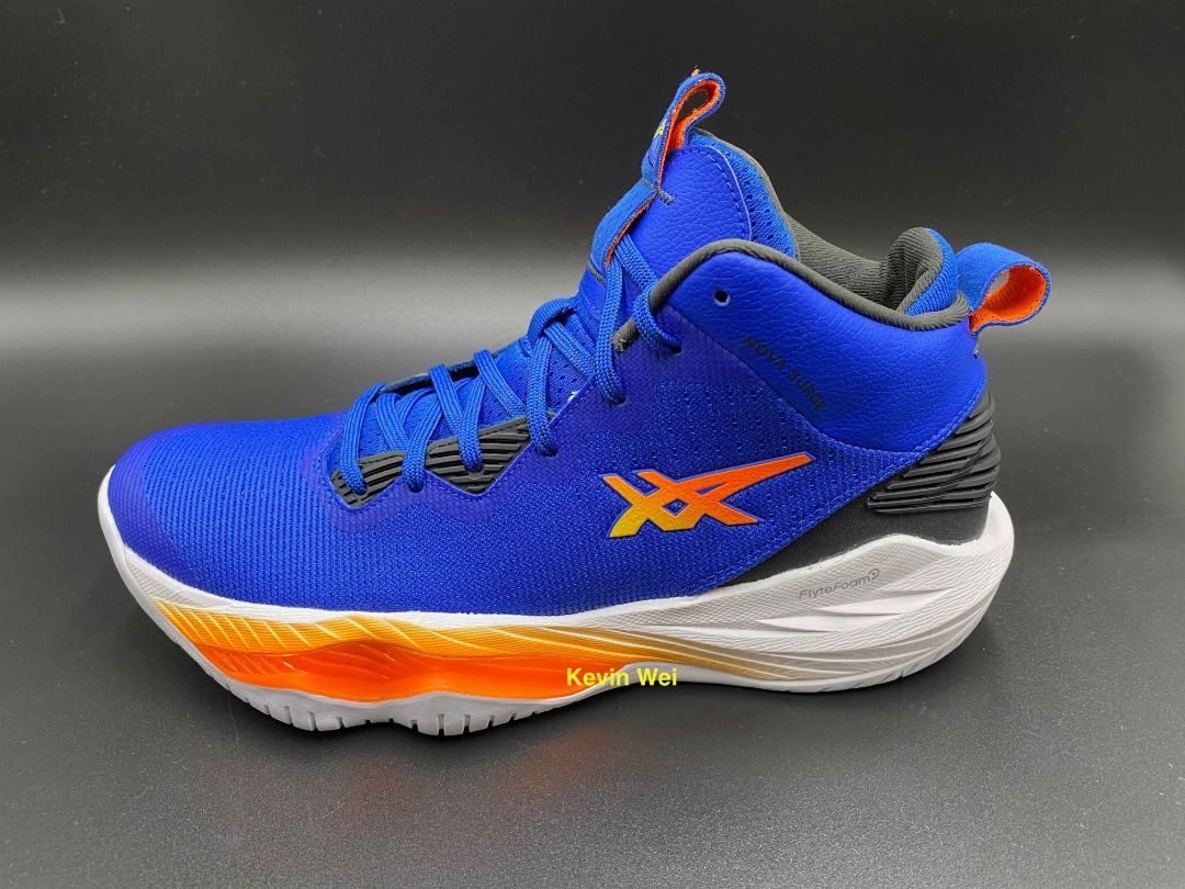 asics Nova Surge 2 藍橘1061A040-400 亞瑟士shocking orange 籃球鞋
