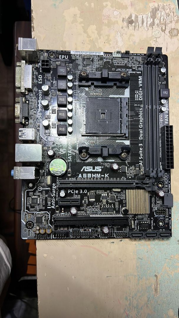 A68hmk motherboard outlet