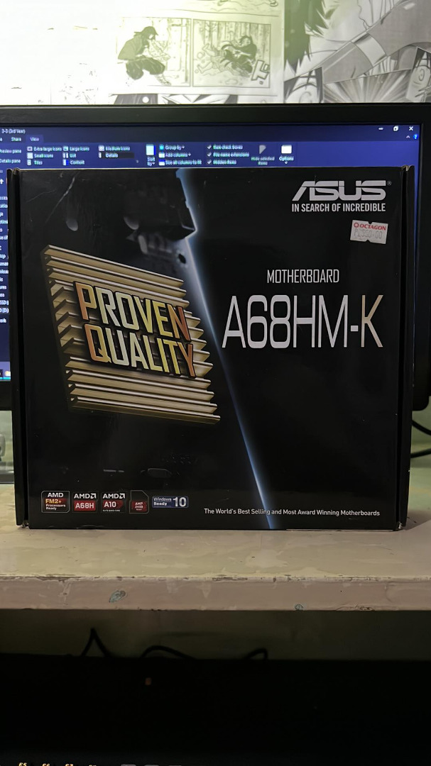 ASUS A68HMK Motherboard, Computers & Tech, Parts & Accessories