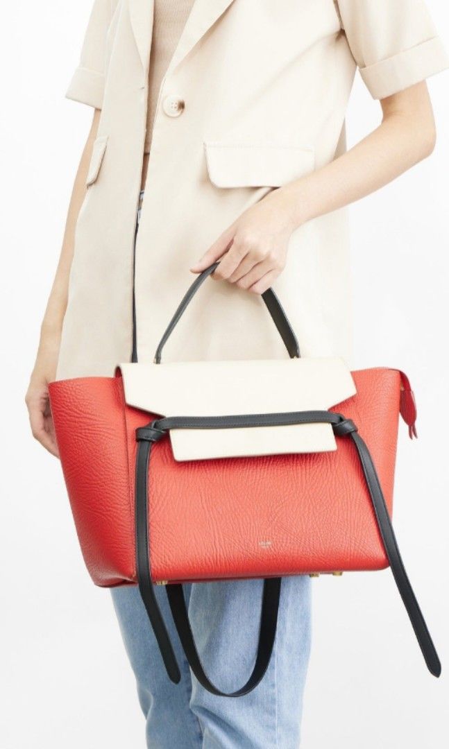 Celine belt bag white best sale