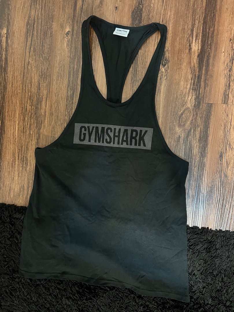Authentic gymshark Tank top, Men's Fashion, Activewear on Carousell
