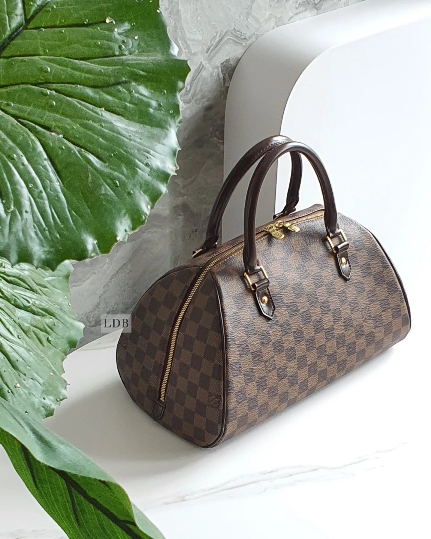 Authentic L. V Ribera MM Damier Ebene Bag Year 2003, Luxury, Bags & Wallets  on Carousell