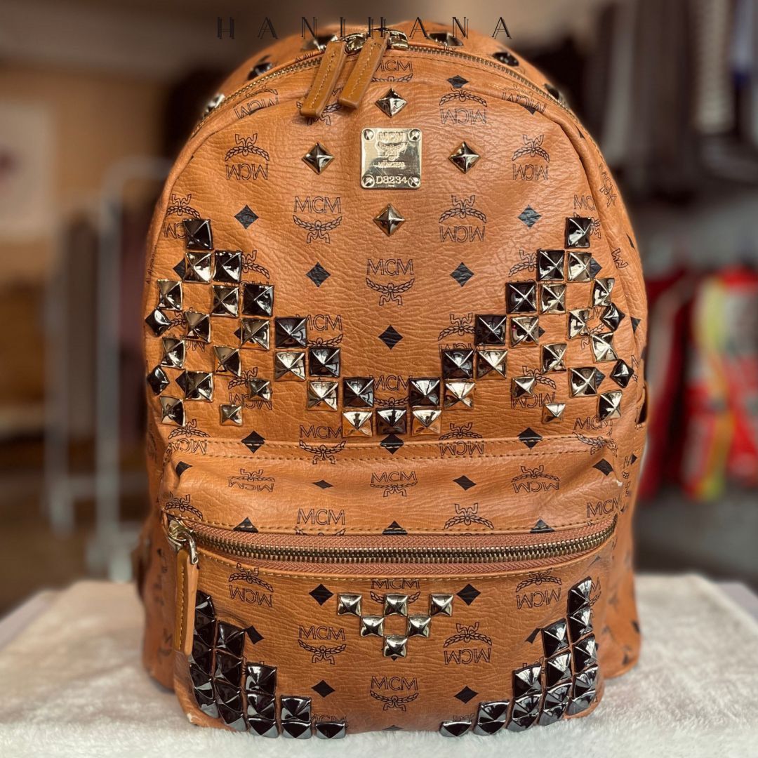 MCM Backpack Original, Luxury, Bags & Wallets on Carousell