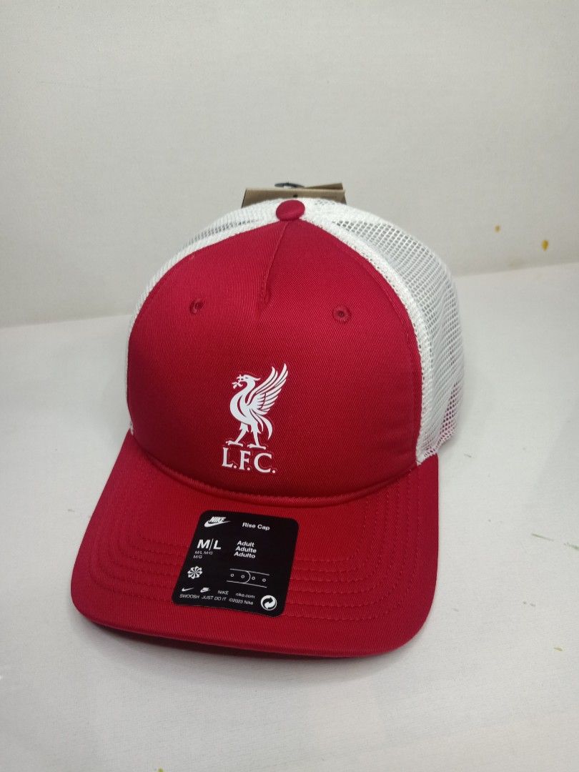 liverpool nike red trucker cap