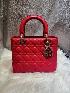 Dior Mini Lady Dior in lambskin black and silver hardware, Luxury, Bags &  Wallets on Carousell