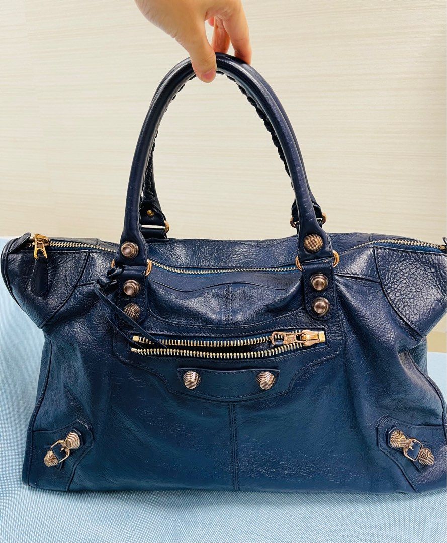 Balenciaga cheap handbags navy