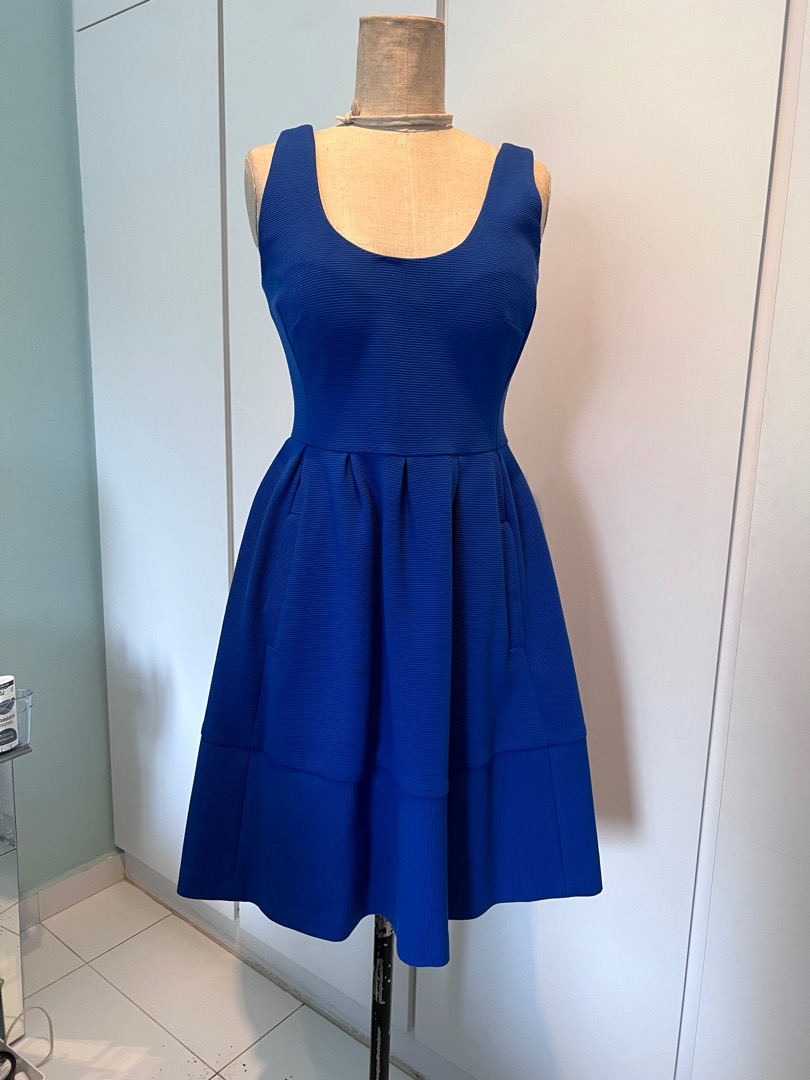 Banana republic royal blue hot sale dress
