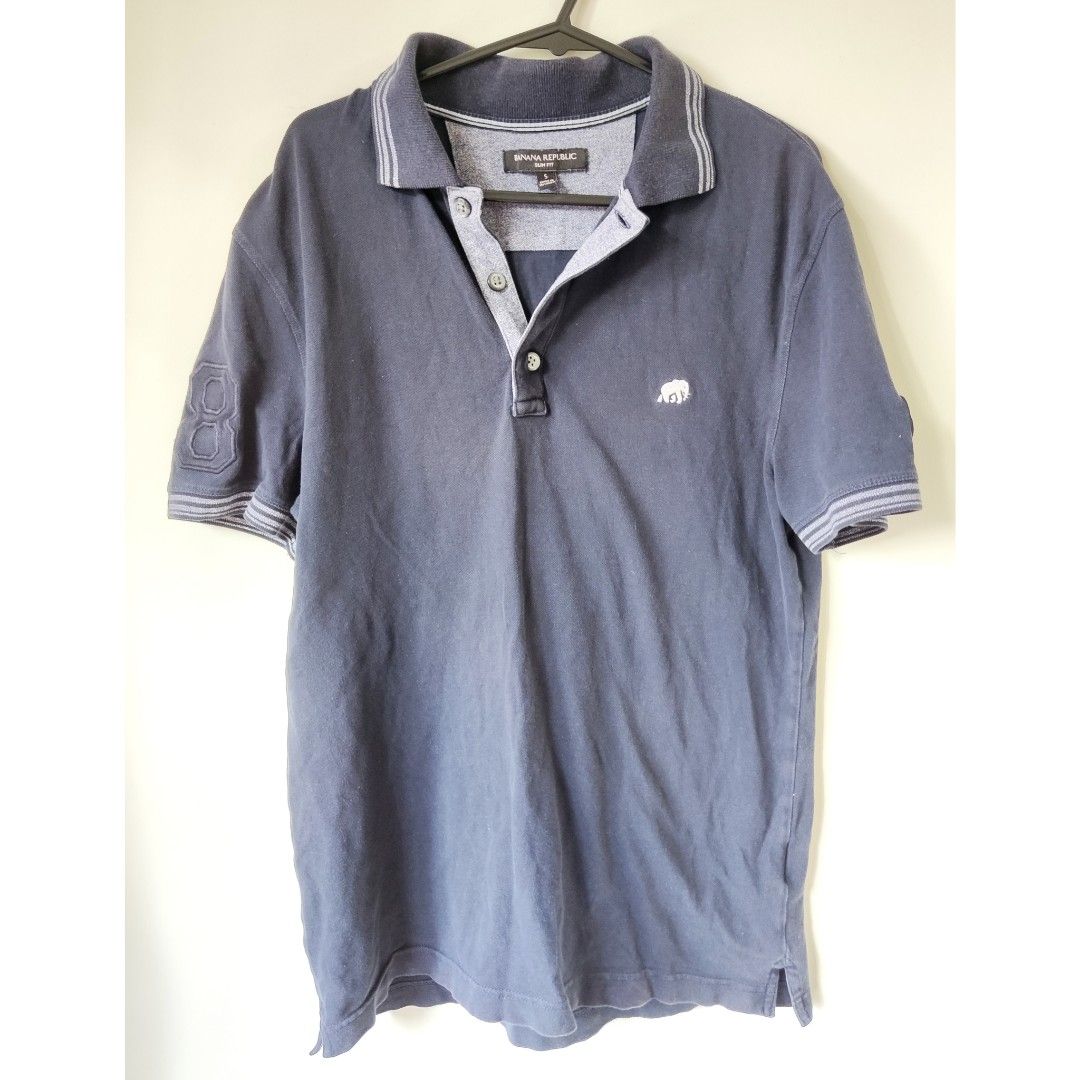Banana republic slim fit polo cheap