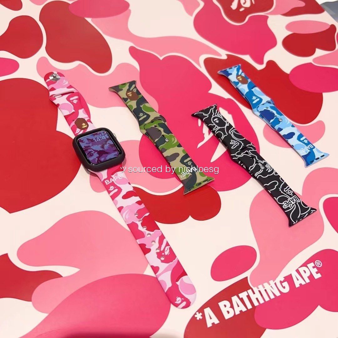 アベイシングエイプ ウォッチバンド ABC CAMO WATCH BAND A BATHING