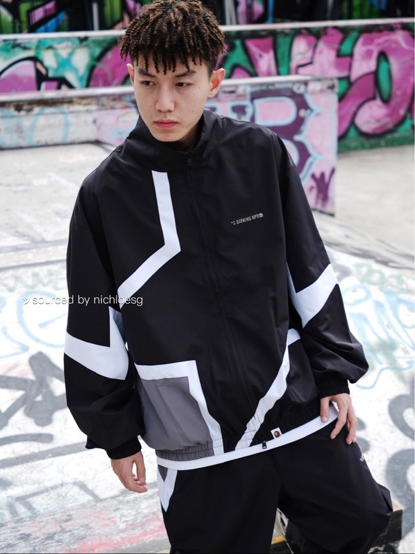Bape track jacket online