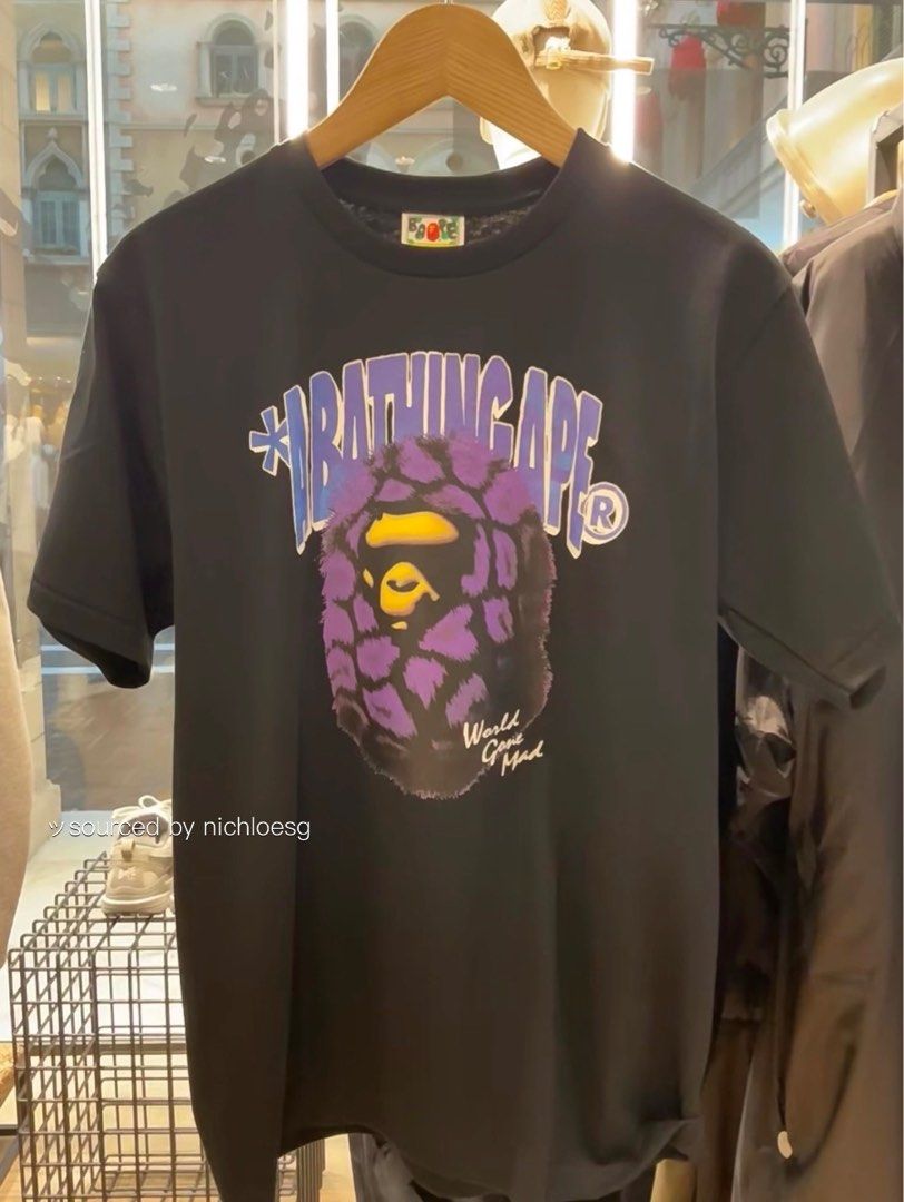 BAPE FUR APE HEAD TEE