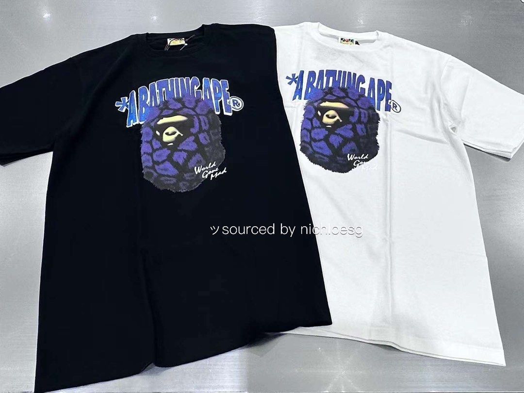 BAPE FUR APE HEAD TEE