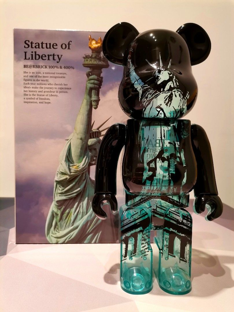 [NA] Bearbrick Statue of Liberty (US) - Medicom Toy Exhibition (2023) 400%