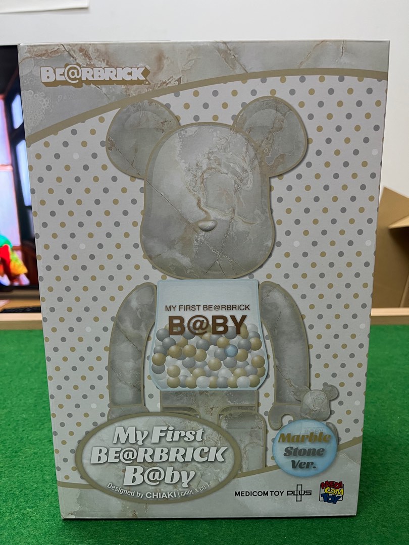 MY FIRST BE@RBRICK B@BY MARBLE(大理石) Ver. 100％ & 400 