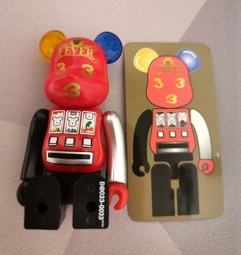Pre-Order] Bearbrick Series 33 Jackpot 333 老虎機 (Secret 1/192 BE@RBRICK series33 Fever シークレット