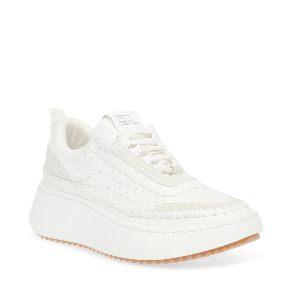 BNIB Steve Madden DoubleTake White Sneakers Women s Fashion