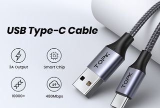 Clearance Sale BNIB RAMPOW USB C Cable, [3.3ft/1M] Type C cable USB-C to USB  3.0 High-Speed Charging & Data Transfer USB Type C Charging Cable - Dark  Grey, Mobile Phones & Gadgets