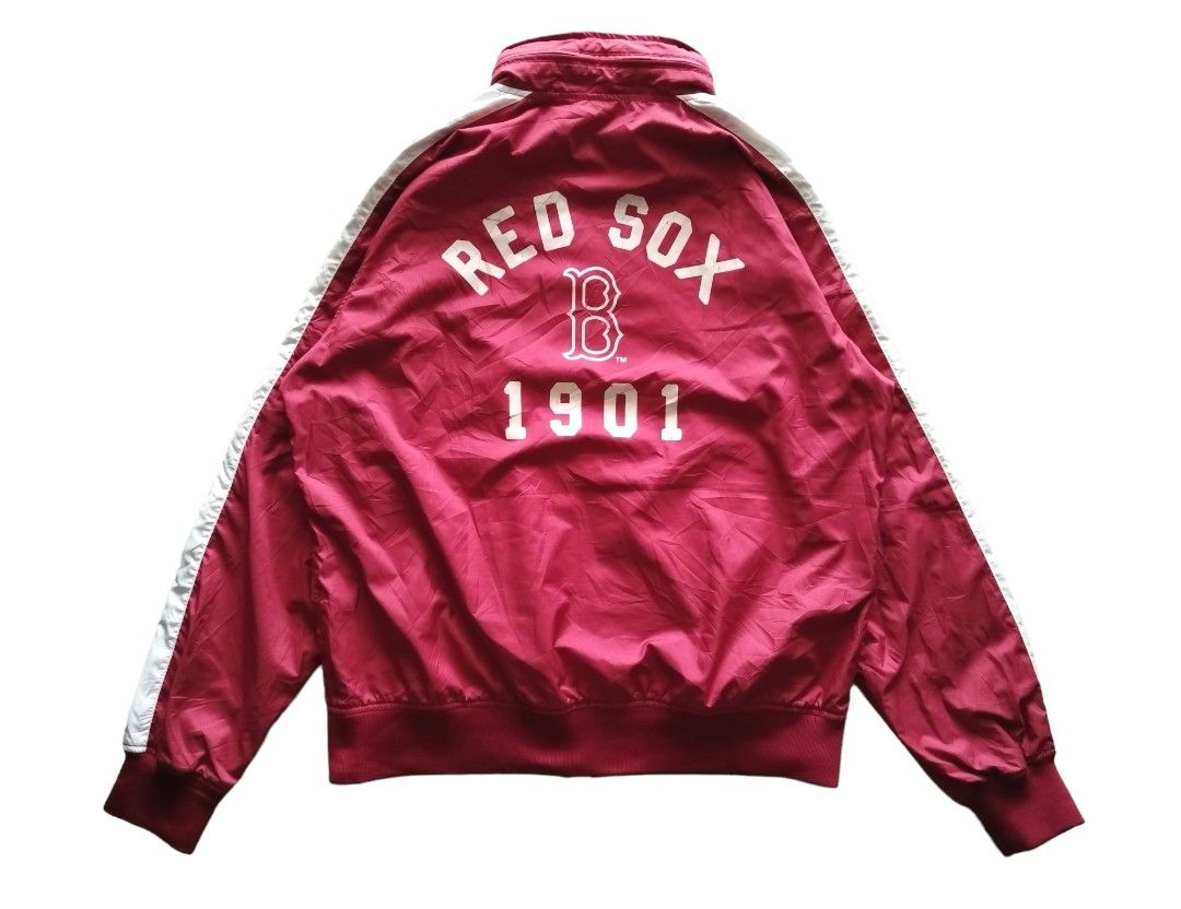 Maker of Jacket MLB Boston Red Sox Pink Baseball Varsity