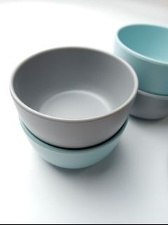 ✨BRAND NEW TAKE ALL 2-piece Nordic Minimalist Dipping Bowl Melamine Material
