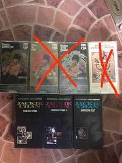 Bruce Lee/Jackie Chan VHS tape