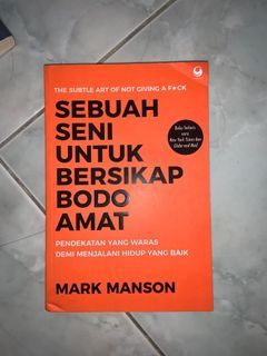 Buku Sebuah Seni untuk Bersikap Bodo Amat