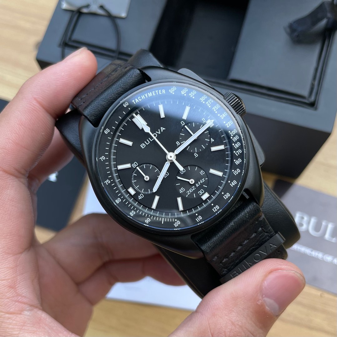 Bulova lunar deals pilot pvd