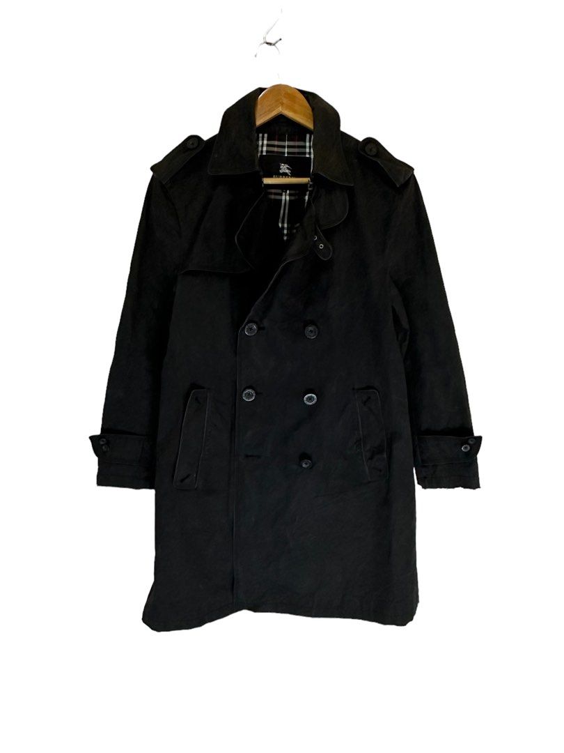 Burberry black label trench coat clearance