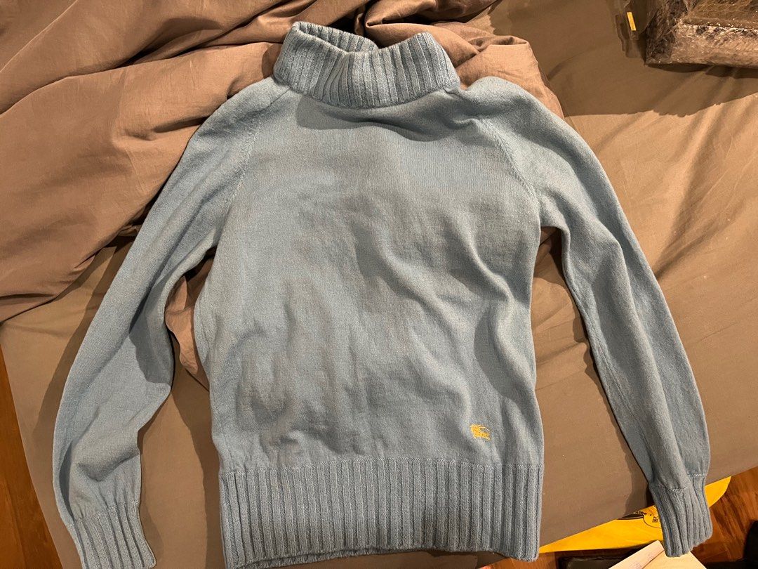 Burberry sweater womens blue store