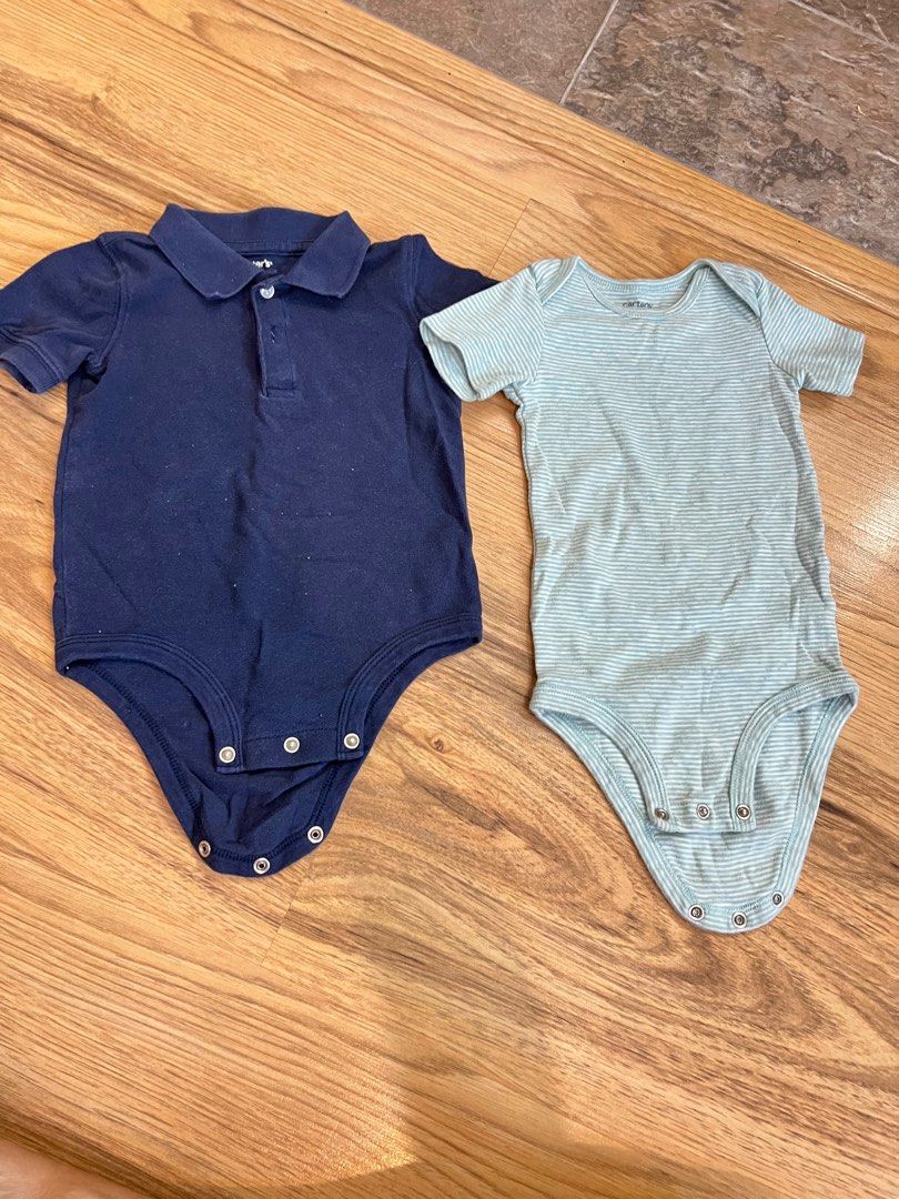 Carters clearance plain onesies