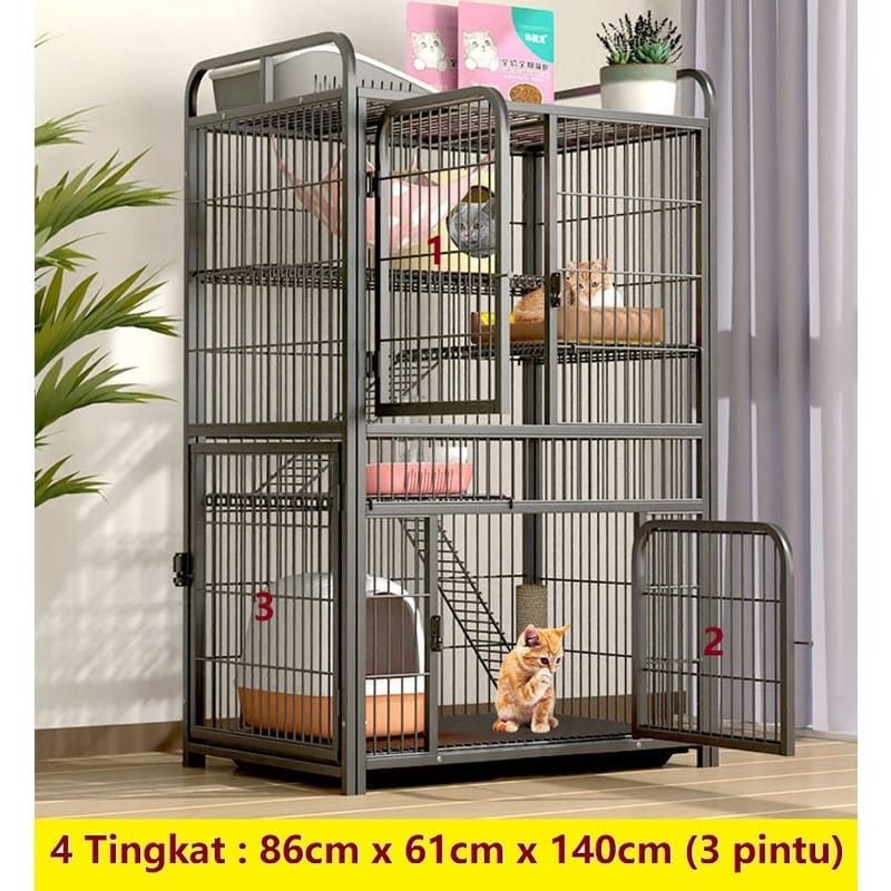 4 level hot sale cat cage
