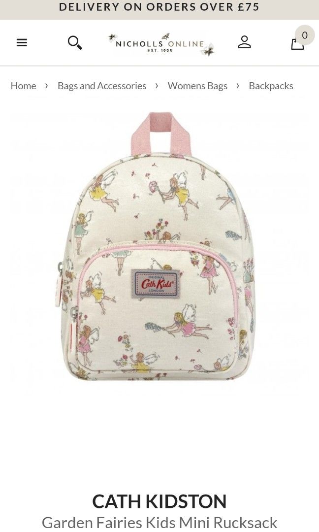 Cath kidston top fairy bag