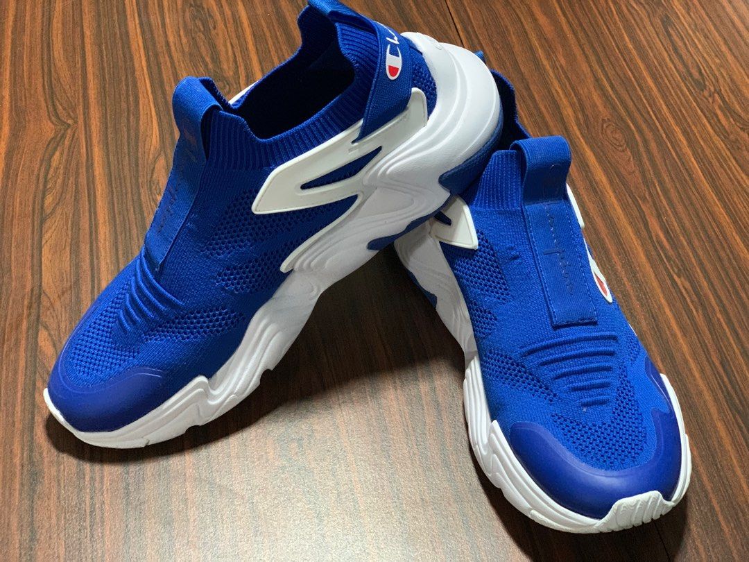 Champion Blue Sneaker Men s Fashion Footwear Sneakers on Carousell
