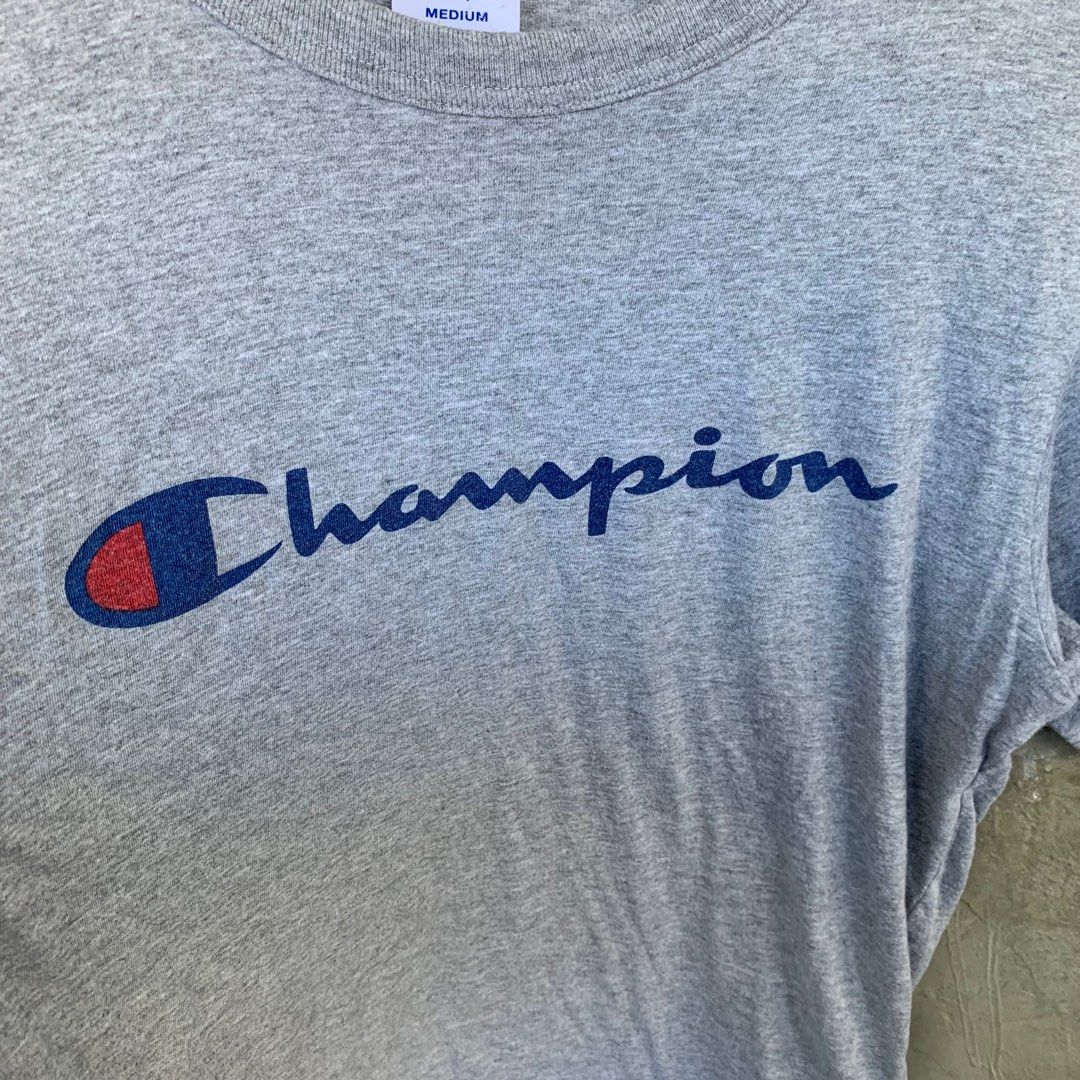 Harga champion script tee new arrivals
