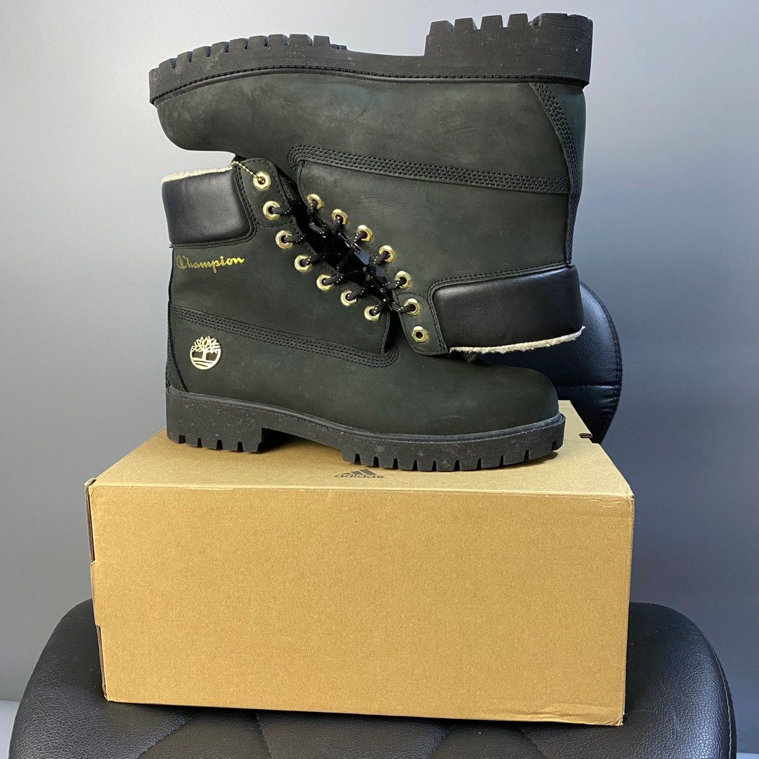 Champion timberland black and gold outlet