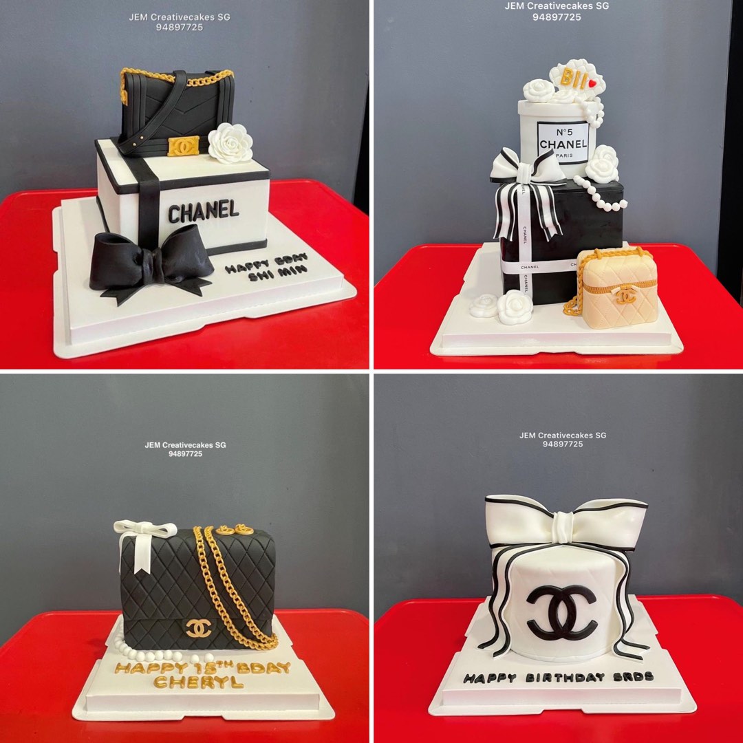 Chanel inspired cake 💕 : r/cakedecorating