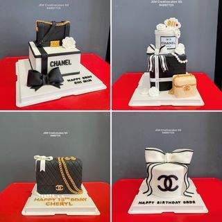 LV Cake / Prada/ Chanel Cake Customisation, Food & Drinks, Homemade Bakes  on Carousell