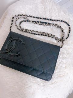 Chanel Cambon Ligne Pochette, Luxury, Bags & Wallets on Carousell