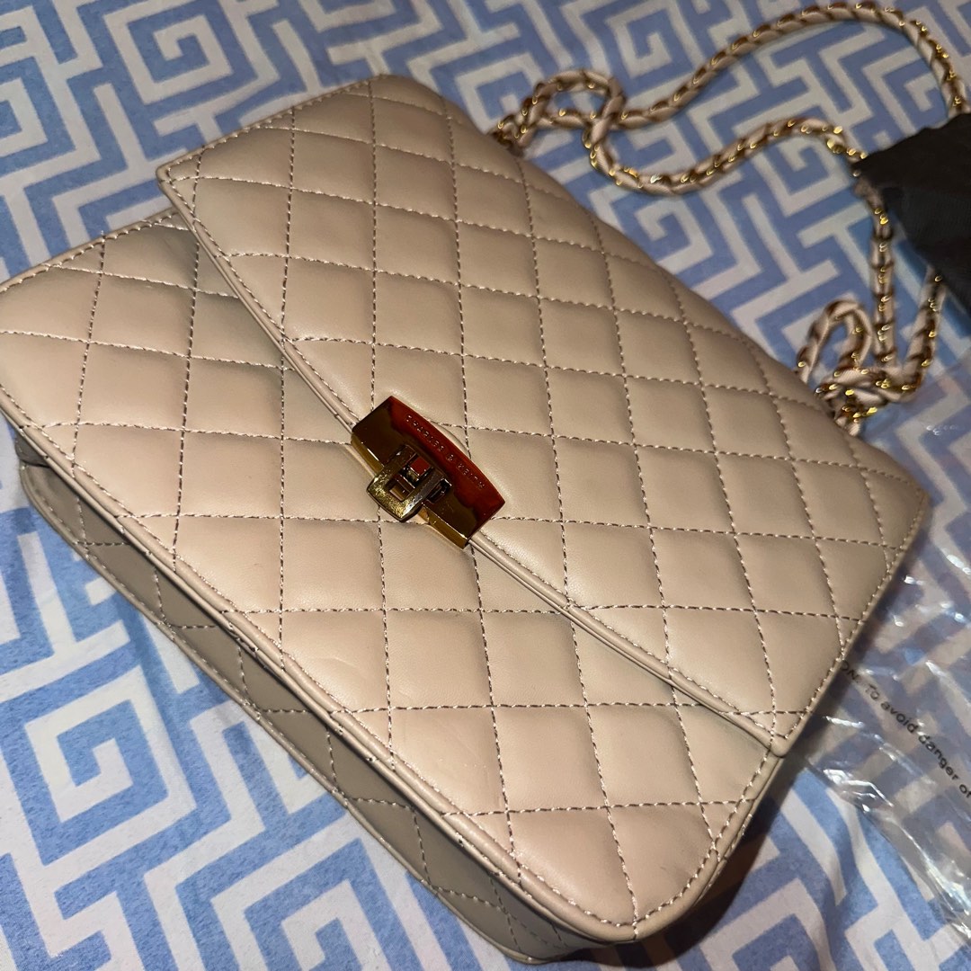 Charles and Keith Quilted bag, Women's Fashion, Bags & Wallets