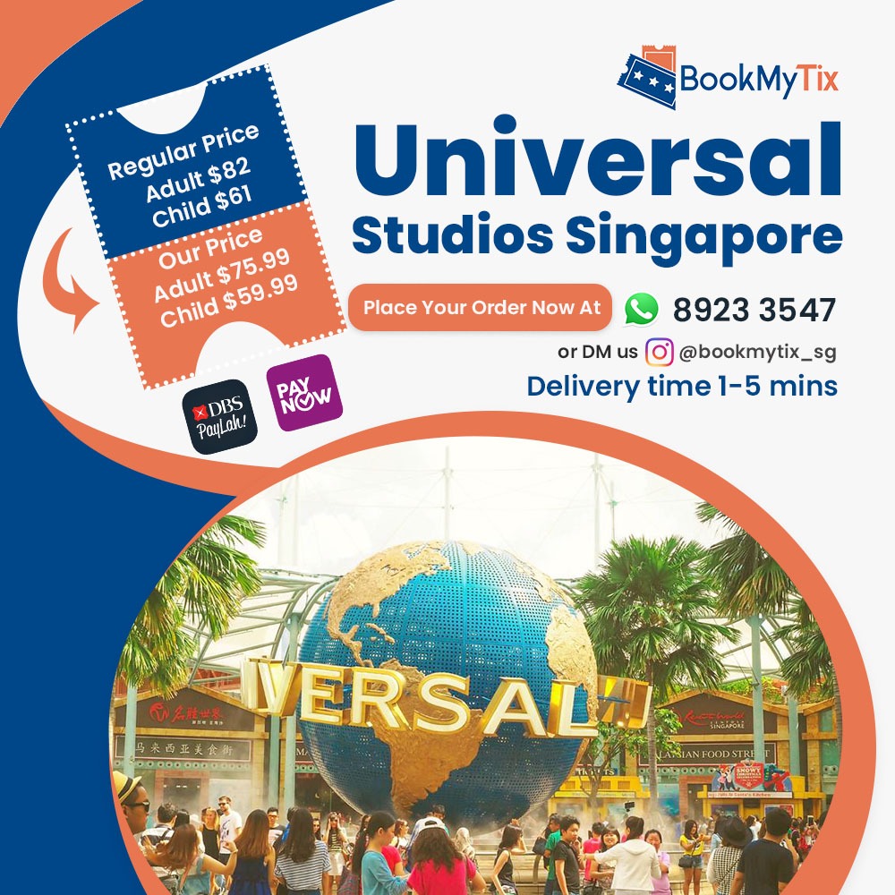 CHEAPEST Universal Studios Singapore Tickets, Tickets & Vouchers, Local