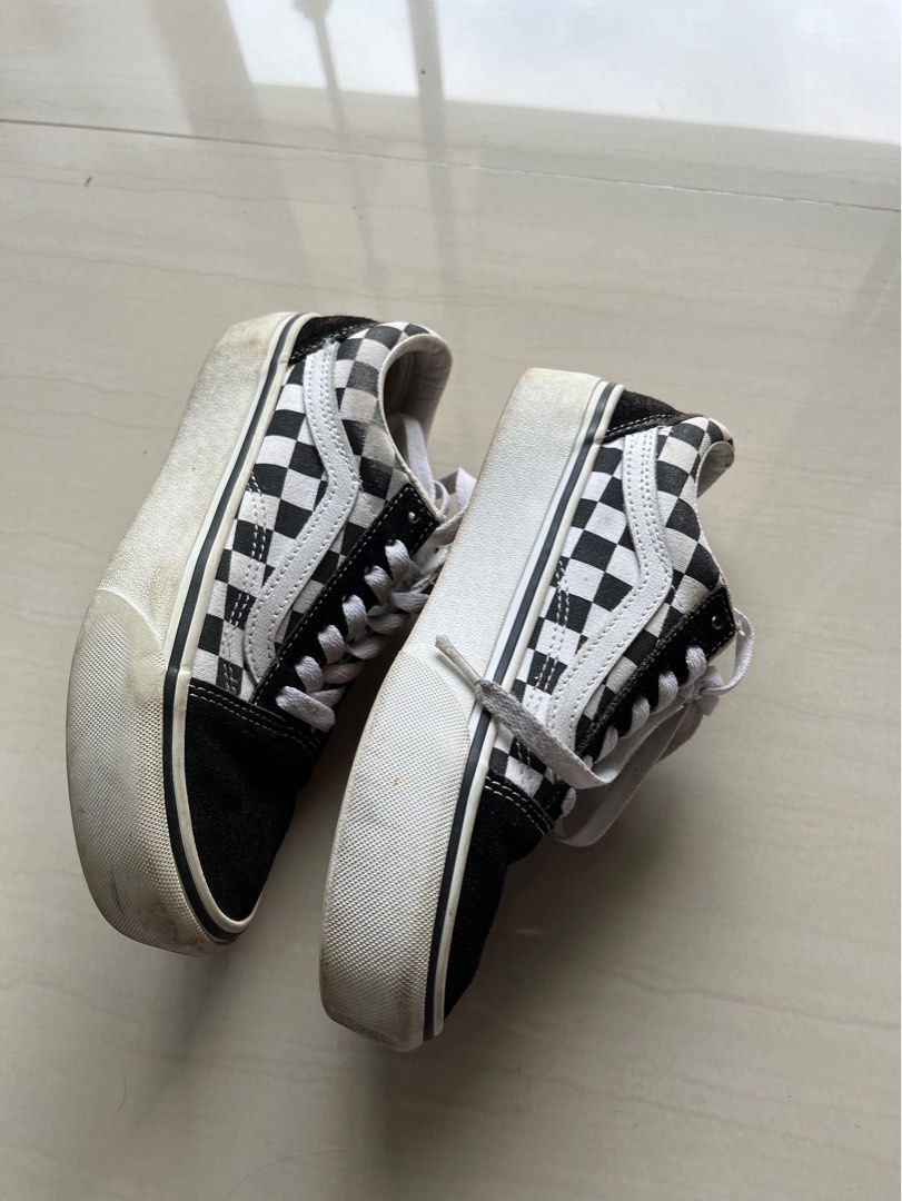 Checkered Vans