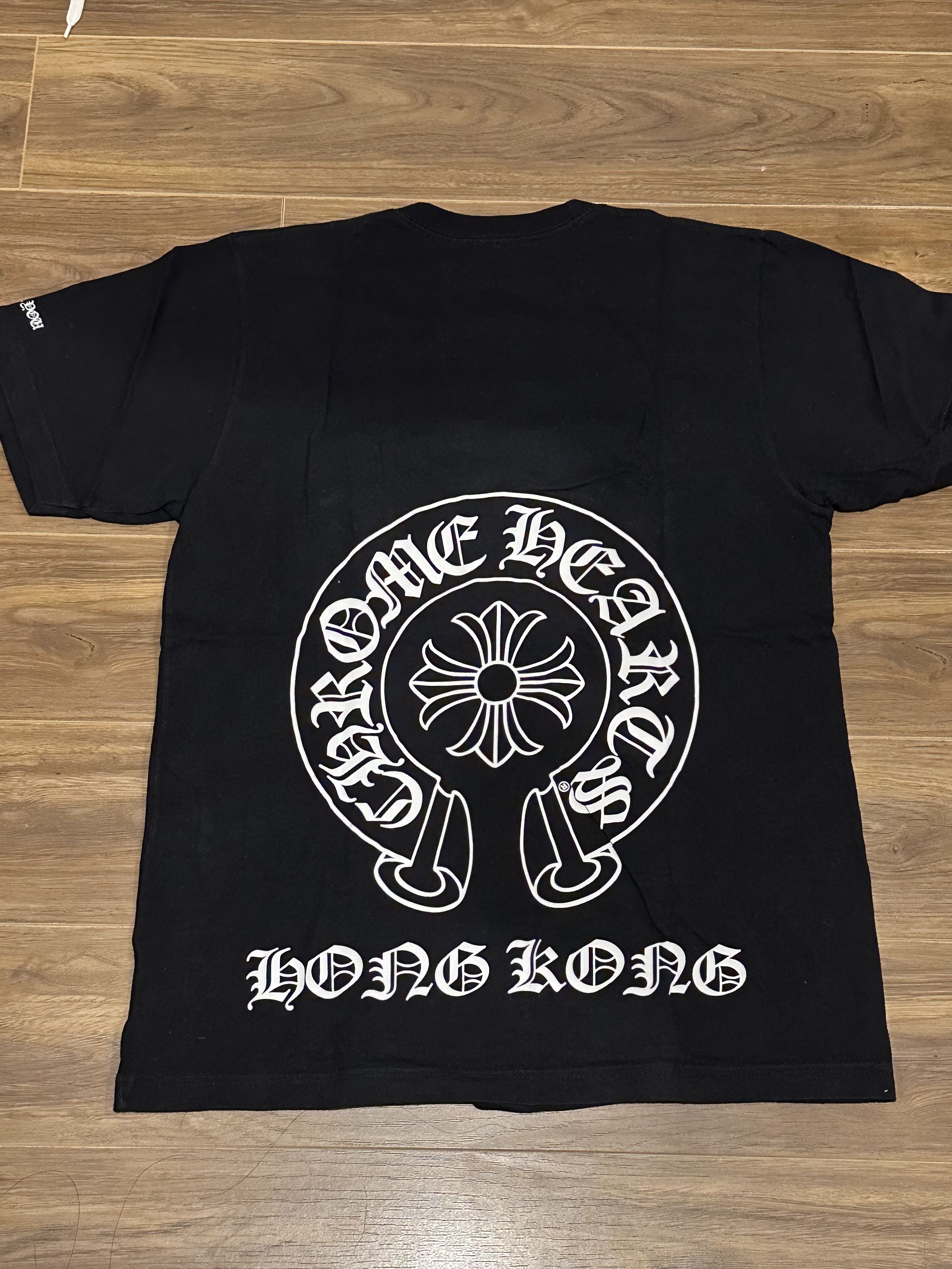 CHROME HEARTS 香港 HONG KONG tシャツ tee M 黒 - Tシャツ/カットソー ...