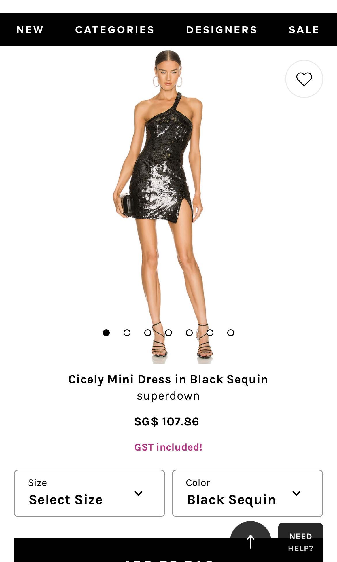 Cicely sale mini dress