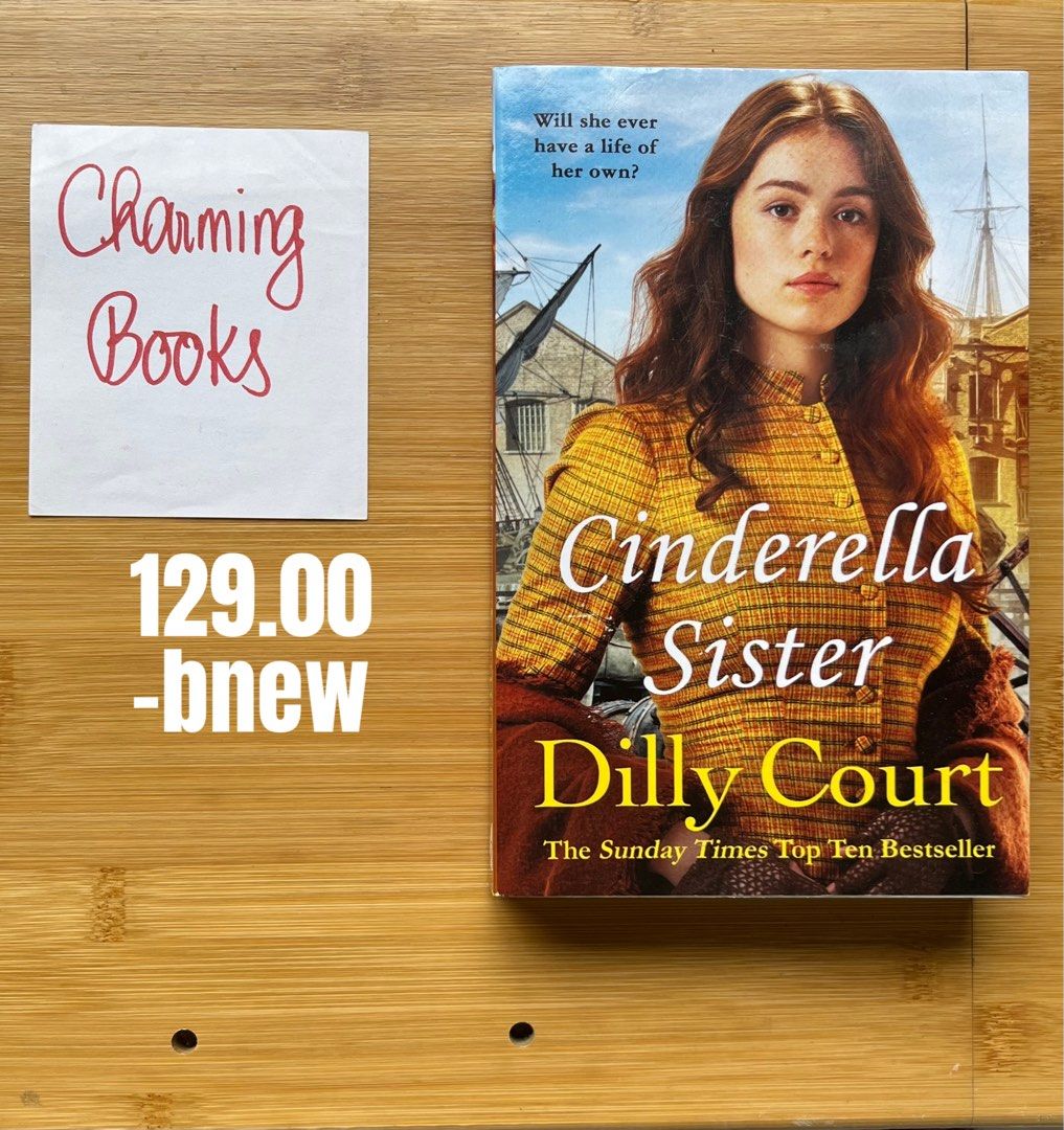 Cinderella sister By dilly court, Hobbies & Toys, Books & Magazines,  Fiction & Non-Fiction on Carousell